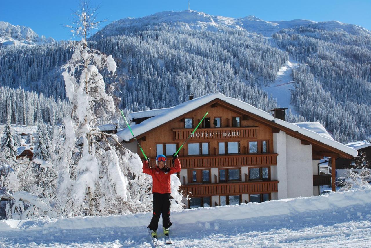 Hotel Dahu Madonna di Campiglio Bagian luar foto