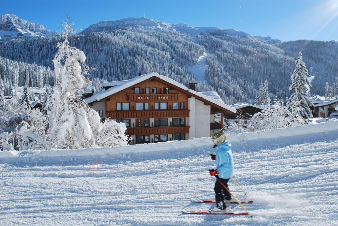 Hotel Dahu Madonna di Campiglio Bagian luar foto