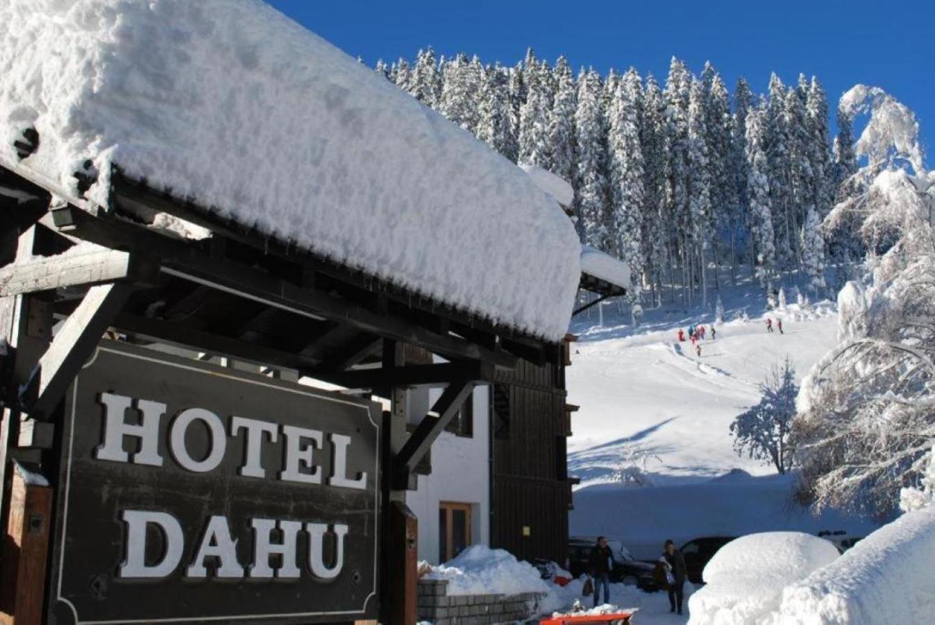 Hotel Dahu Madonna di Campiglio Bagian luar foto